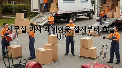 사무실 이사? 레이아웃 설계부터 효율 UP!